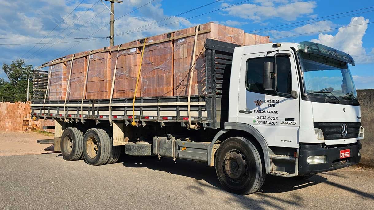 fabrica distribuidora bloco tijolo logistica